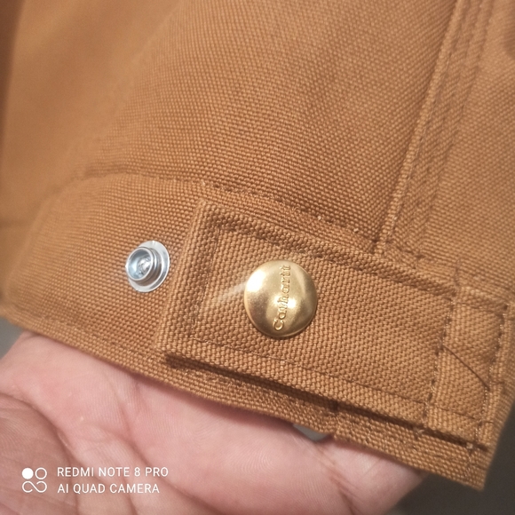 Carhartt men's, full zip up cargo work jacket. size XXL - Picture 8 of 16